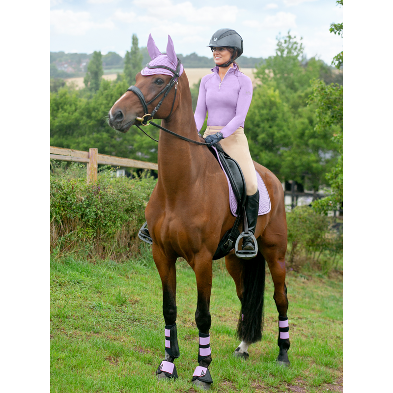 Hy Sport Active Over Reach Boots - Blooming Lilac-2